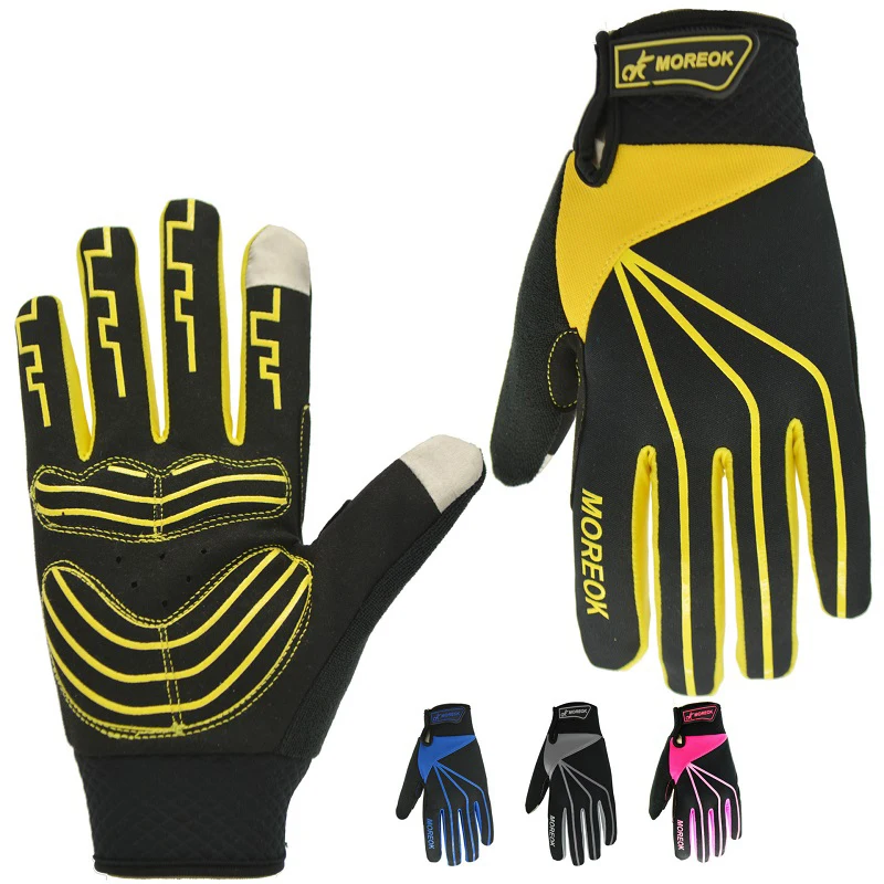 

Winter Cycling Glove Screen Touch Fleece Sport Mountain Road Bike Glove Full Finger MTB Racing Bicycle Long Mittens Men Women