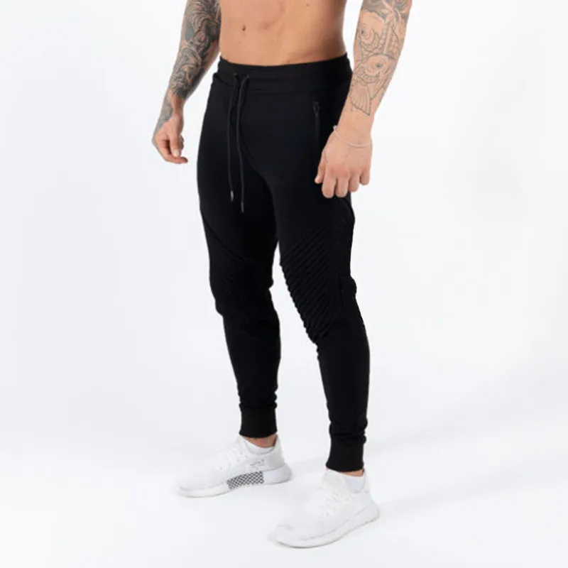 2019 new Autumn Winter Fitness Men Gyms Pants Fashion Cotton Pencil Bodybuilding Trousers High Quality Jogger | Мужская одежда