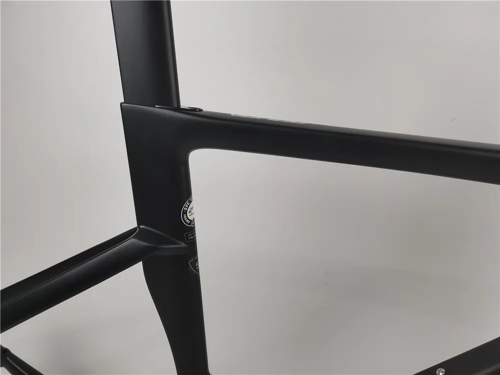 Карбоновый каркас шоссейный велосипед дисковые тормоза 1:1 плесень 700c дорожный велосипед набор Рам применимый Di2 электронный переключение 2 года гарантии
