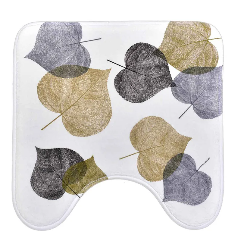 U Образный Коврик для ванной современный ковер комнаты абсорбирующий