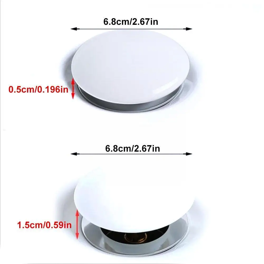 8 цветов заглушка для раковины пробка слива керамическая крышка сливные