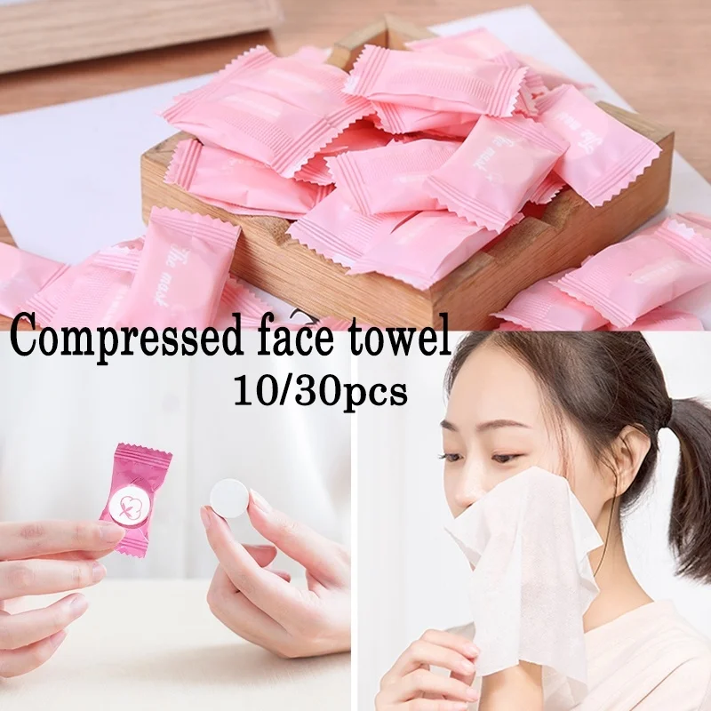 

Tour Disposable Pure Cotton Compressed Portable Travel Face Towel Water Wet Wipe Washcloth Napkin Outdoor Moistened Tissues