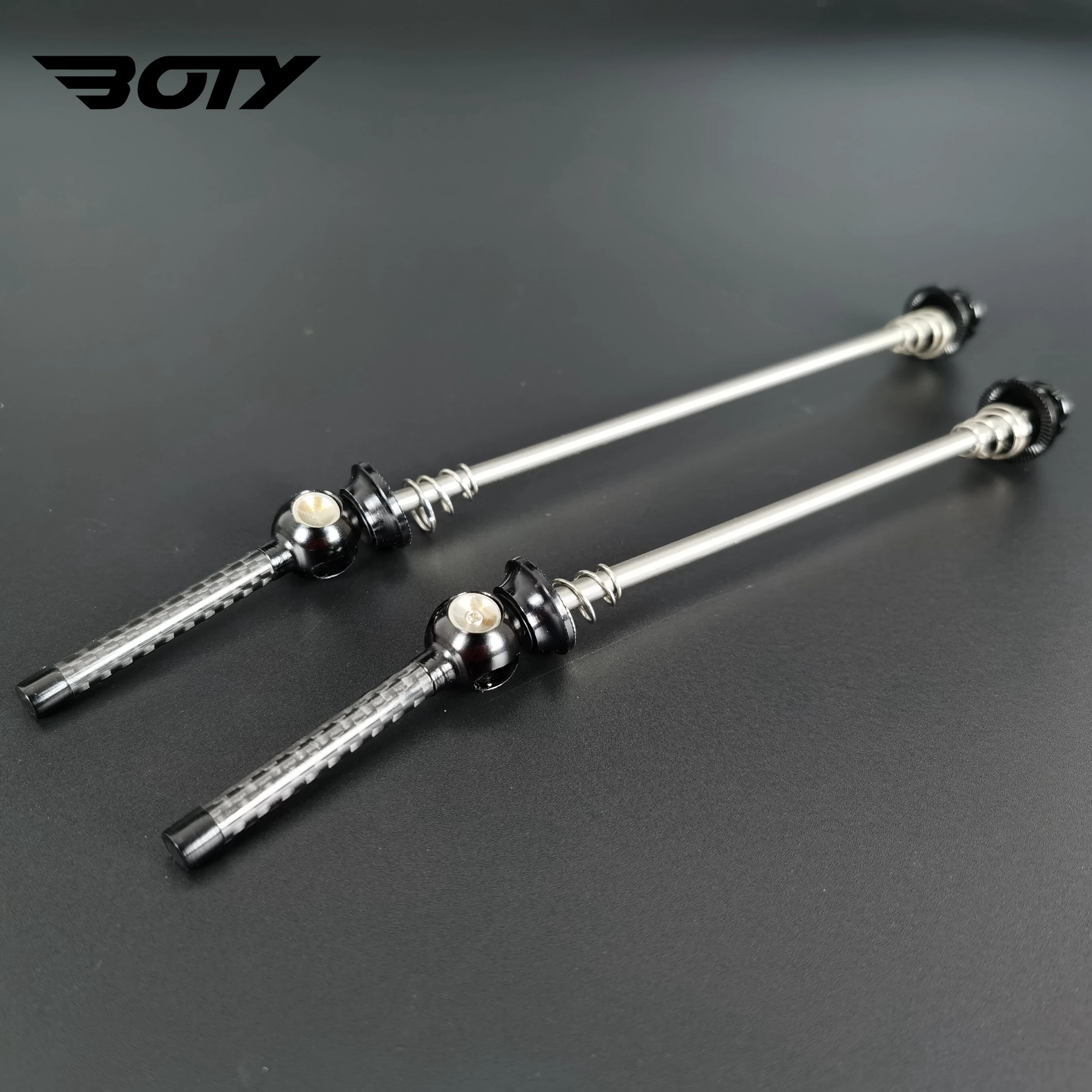 50g！Ultra light Titanium Material Road/MTB Quick Release  Super Light Titanium  Bicycle Skewers with carbon covered lock