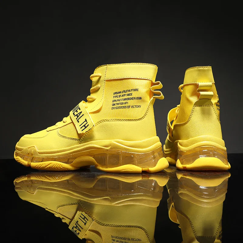 Sooneeya/высокие кроссовки для бега Мужские дышащие на подушке Спортивная обувь