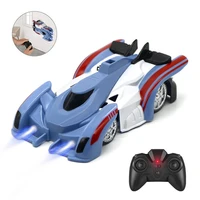 360 degree rotating remote control car with led light 4 channel drifting dtunt toy for children