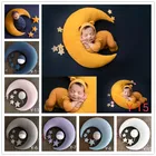 Новорожденный Подставки для фотографий подушка ребенок позирует фасоль с Луной и звездами комплект Infantial реквизит для фотосессии съемки аксессуары