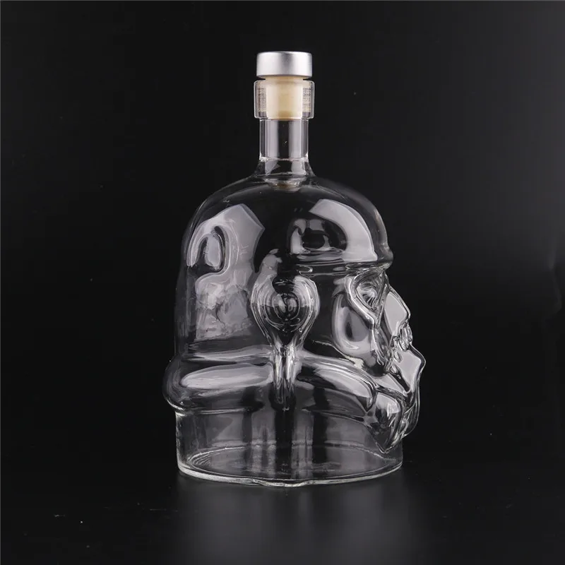 Стеклянная ваза для бутылки с водой украшения дома DIY бутылка воды новинка шлем