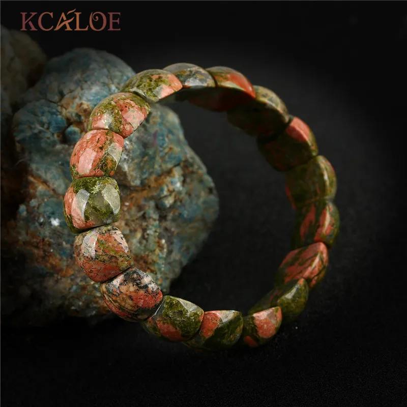 KCALOE Браслет Розовый Кварц Из Камня Браслеты Женские