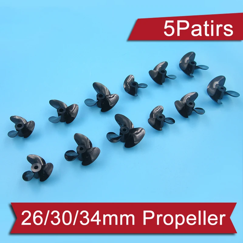 5 пар d 26 мм 30 мм 34 мм 3 лопасти внутр