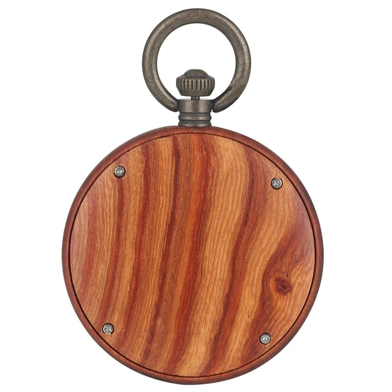 

Natural Wooden 3D Flying Eagle Display Quartz Pocket Watch Men's Clock Women Dress Chain Jewelry Light Watches Top Luxury reloj