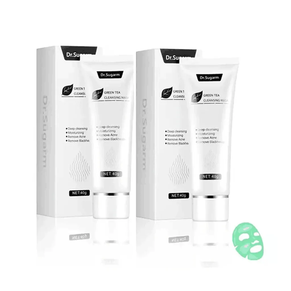 

Dr. Sugarm Blackhead Peeling and Moisturizing Green Tea Mask Facial 40ml
