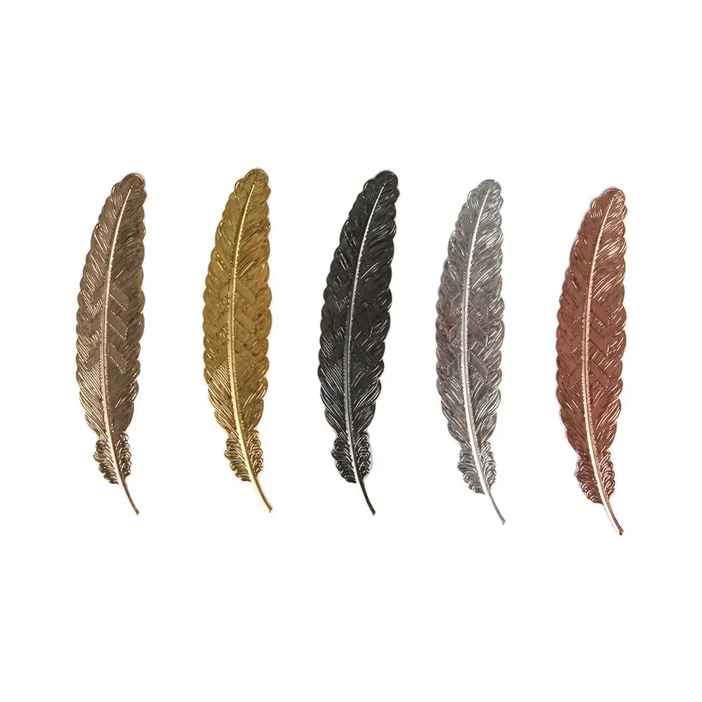 Креативная ретро книга с металлическими перьями красивая классная табличка