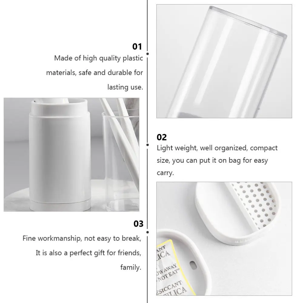 

1Pc Travel Toothbrush Wash Cup Toothbrush Box Toothbrush Holder Toothbrush Cup Wash Cup Toothbrush Case for Home Outdoor