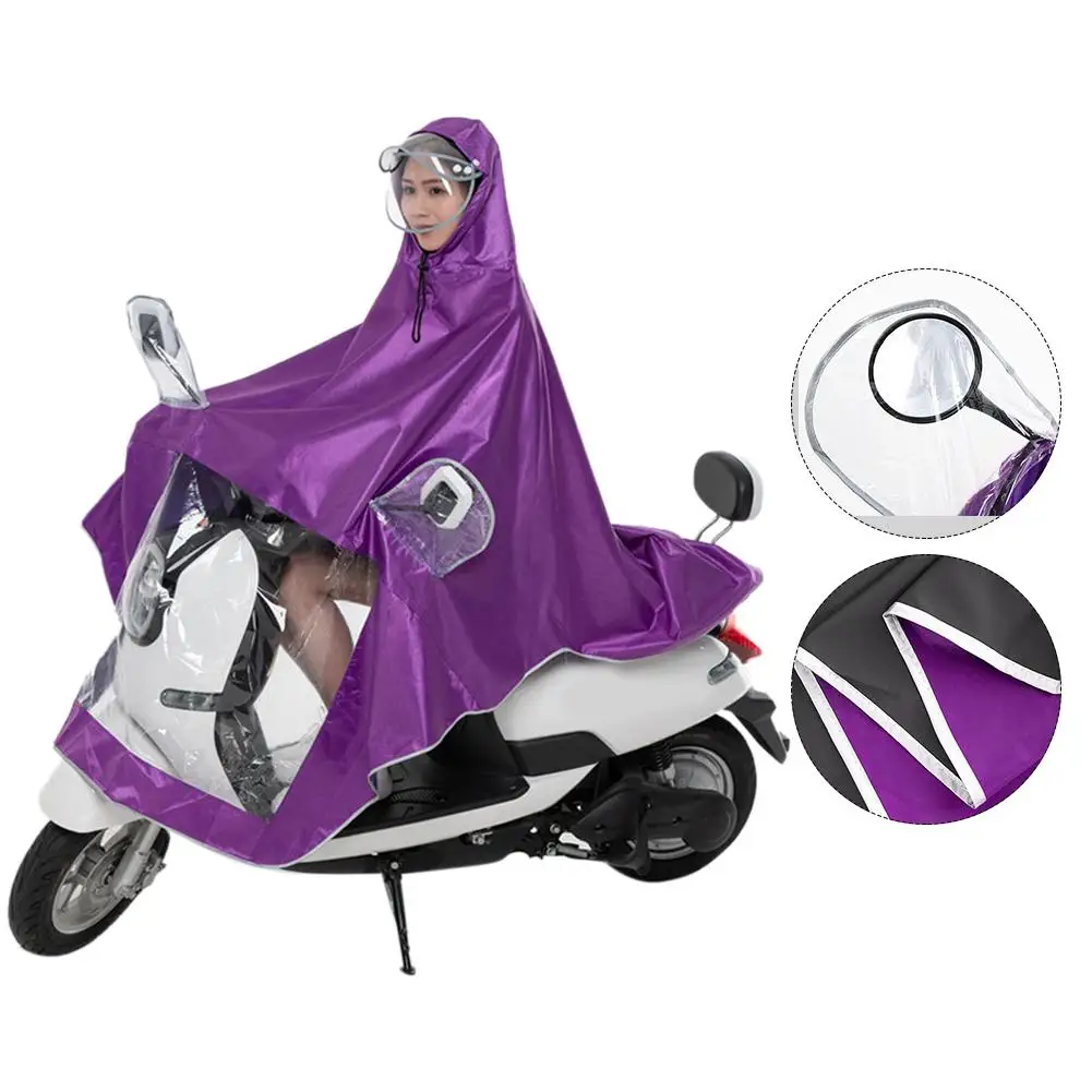 Дождевик мотоциклетный водонепроницаемый дождевик-пончо для мотоцикла дождевик