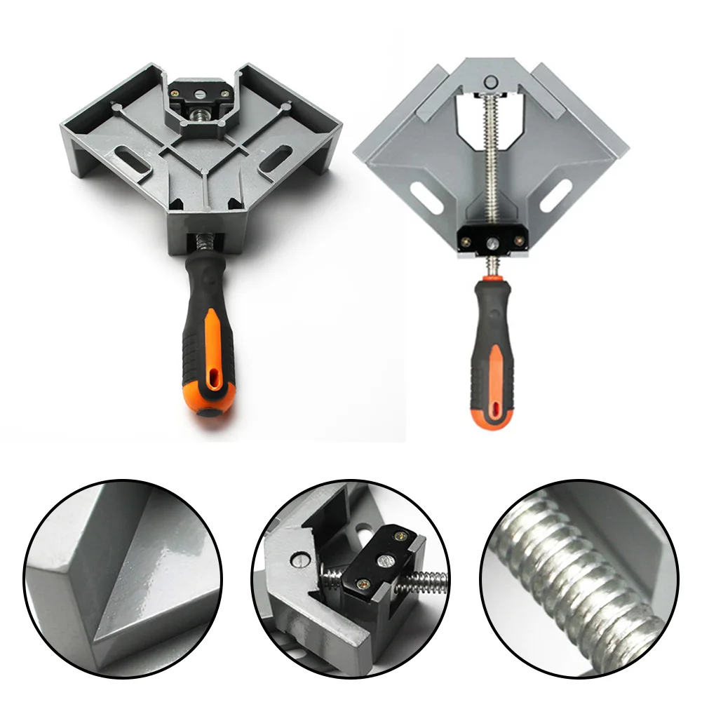 

Housolution 90 Corner Clamp Angle 90 Welding Angle Clip Corner Clamp Clip Right Angle Corner Clip