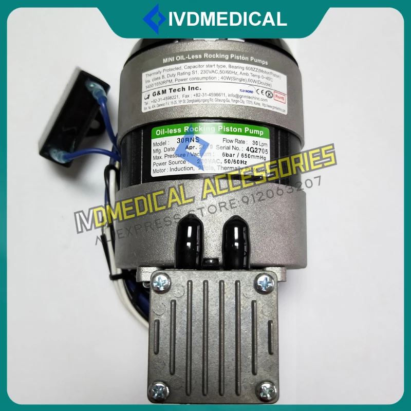 For Dirui Biochemical Analyzer CS380 CS400B CS600 CS600B CS800 CS1200 CS1300 Vacuum Pump G&M Negative Pressure Pump Original New