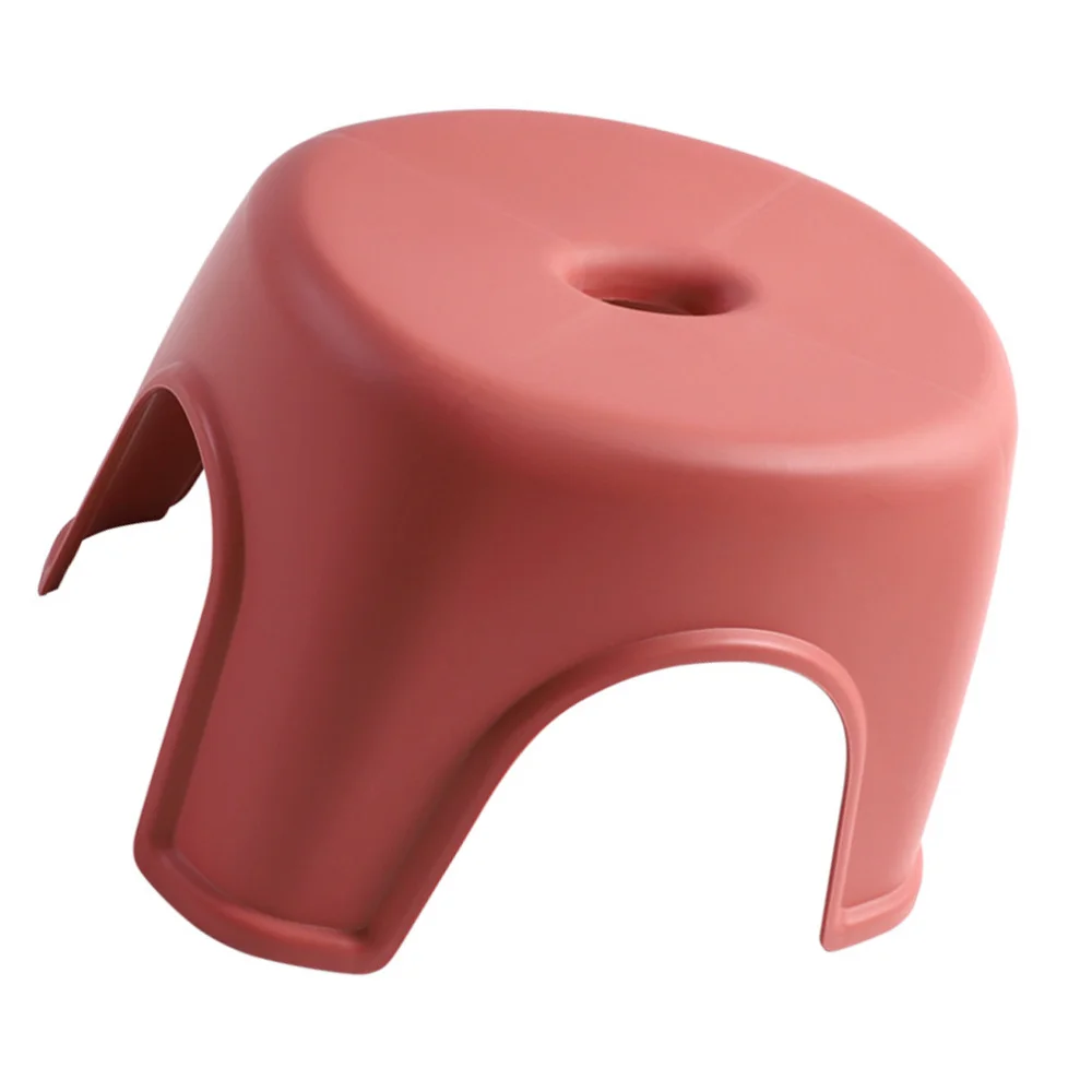 

1pc Home Use Footstool Non-slip Low Stool Furniture Bathroom Stool Small Stool