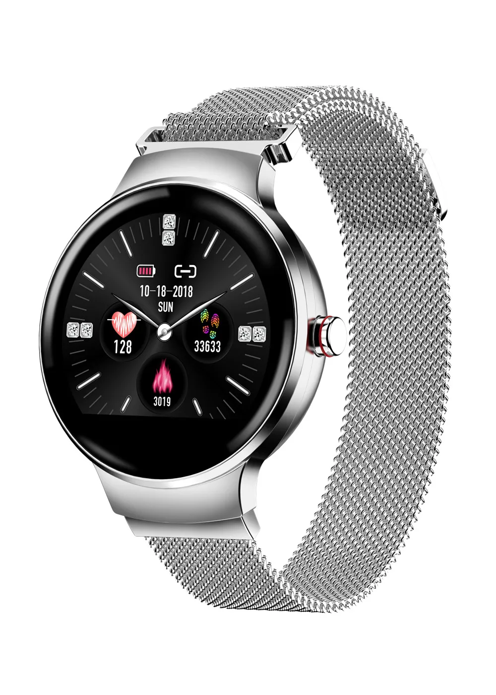 Greentiger H5 женские смарт-часы IP67 водонепроницаемый монитор сердечного ритма фитнес-трекер спортивный браслет для девушек Android IOS