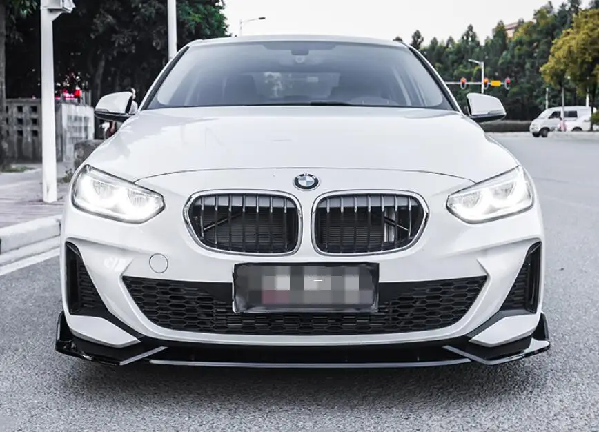 Для BMW 1 Series 118i 120i 125i комплект для кузова спойлер 2019-2020 ABS задний бампер диффузор