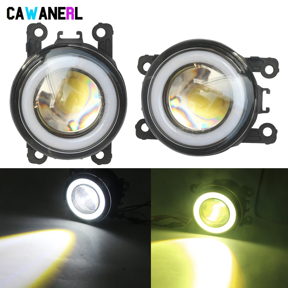 2 X Автомобильный передний бампер противотуманные фары в сборе 30 Вт светодиодные