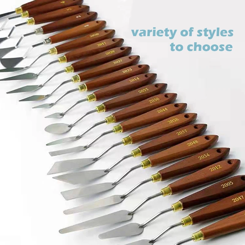 Скребок для художественной краски нож палитры 0 л сочетание цветов акриловой