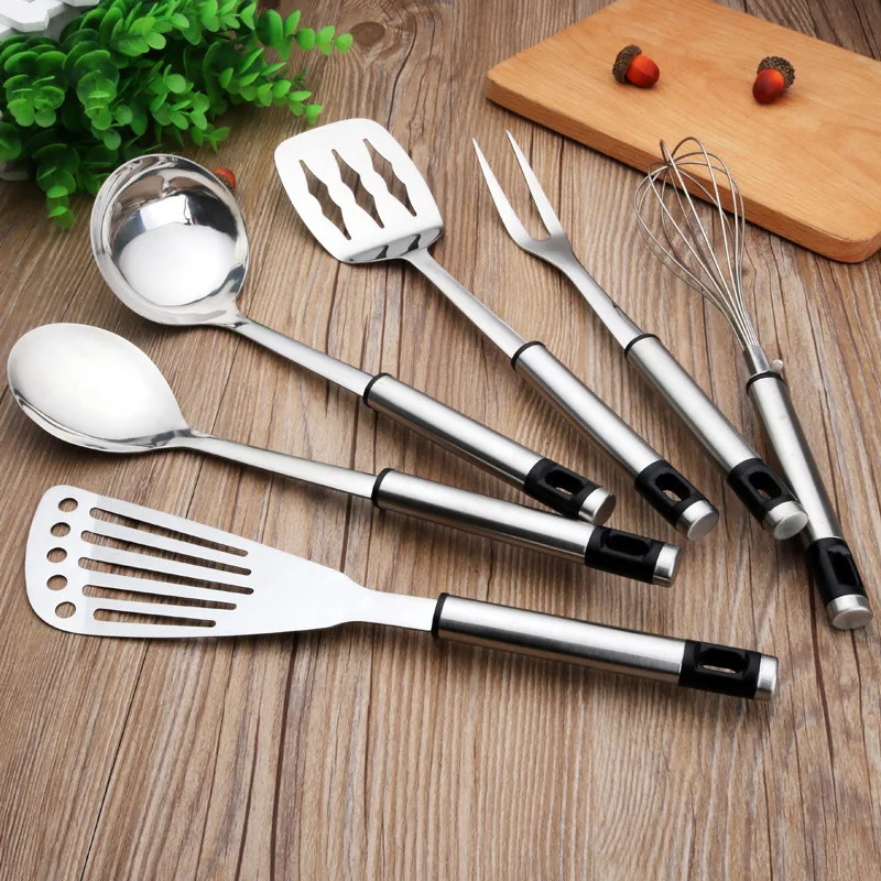 Кухонная утварь из нержавеющей стали инструменты для супа лопатка сковородки
