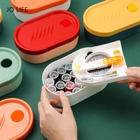 jo life portable sewing kits diy multifunctional combination needle thread storage sewing box home embroidery tools
