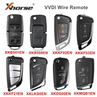 5pcslot xhorse vvdi wire remote control car key xkb501en xkb508en xkkf02en xkkf03en xkkf21en for vvdi mini key tool max vvdi2
