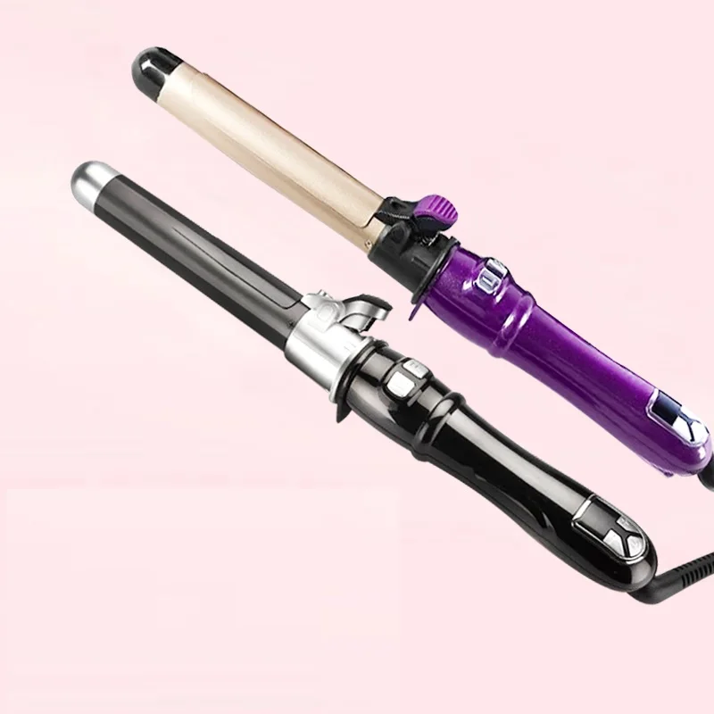 

JOYLOVE Professional Rotating Curling Iron Digital Curling Hair Tools Wand Ceramic Styling Tools LCD Magic Curlin