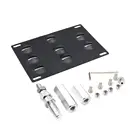 Лидер продаж 80%, автомобильный передний бампер, буксировочный крючок, держатель кронштейна номерного знака для BMW E 1 3 5