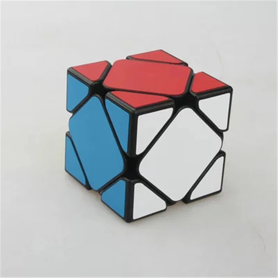 Skewb скоростной куб белый магический головоломка развивающие игрушки для детей Cubo