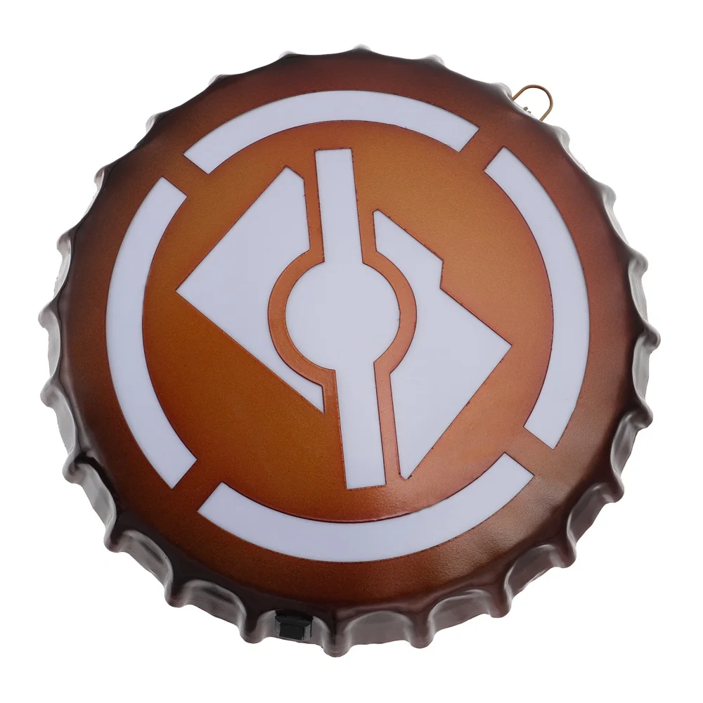 

1 Pc Restaurant Indicator Light Sign Decorative Wall Light Sign Iron Light