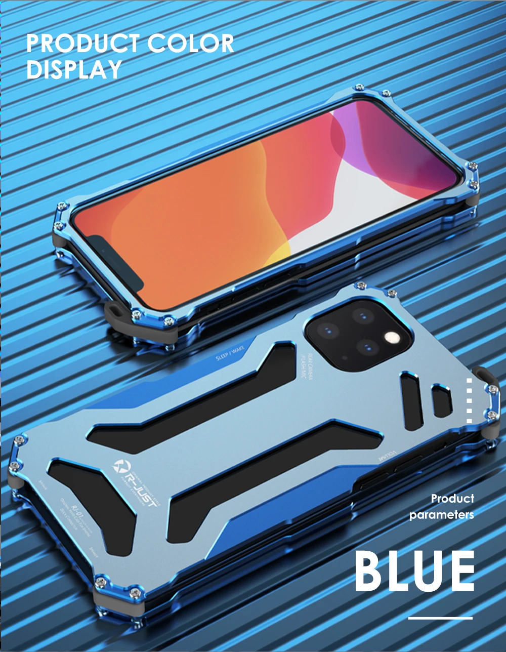 Алюминий воина гундама бронированный чехол "Железный человек" для iPhone 11 Pro Max XS Max XR X/iPhone 8/iPhone 7 Plus чехол для телефона защитный чехол кожаный чехол