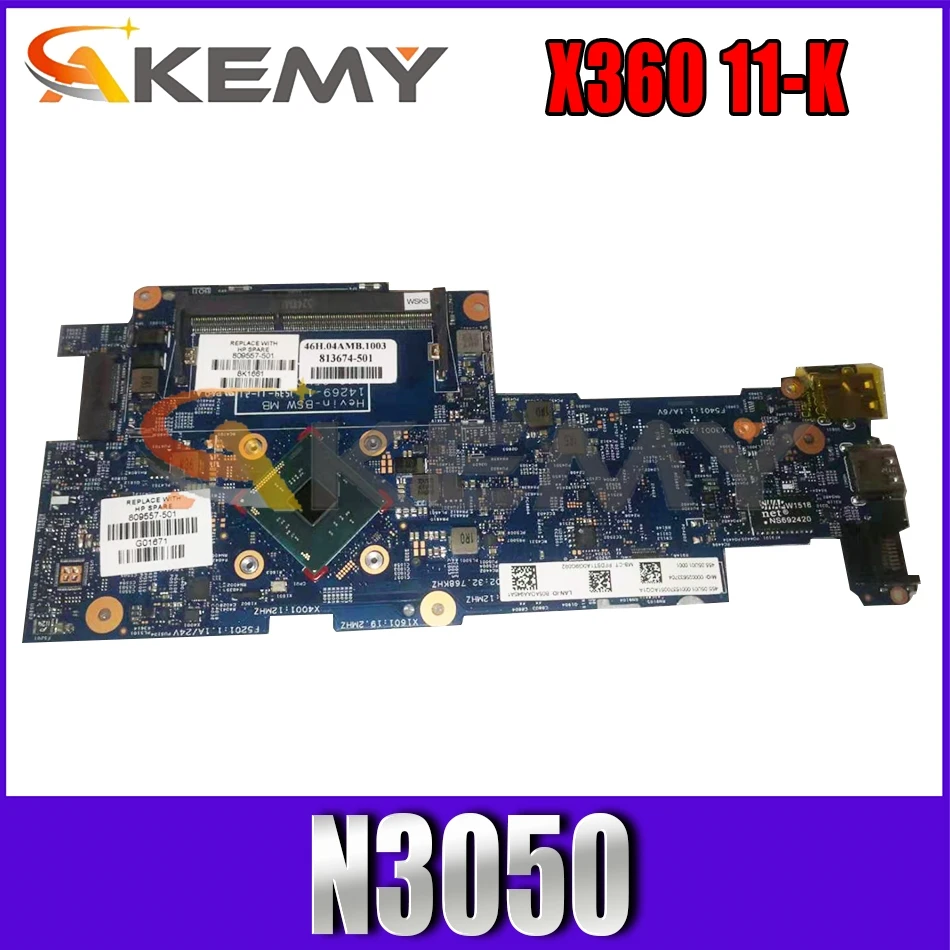 

830196-601 830196-501 для струйного принтера HP Pavilion X360 11-K Celeron N3050 материнская плата для ноутбука 14269-1 SR29H материнская плата для ноутбука