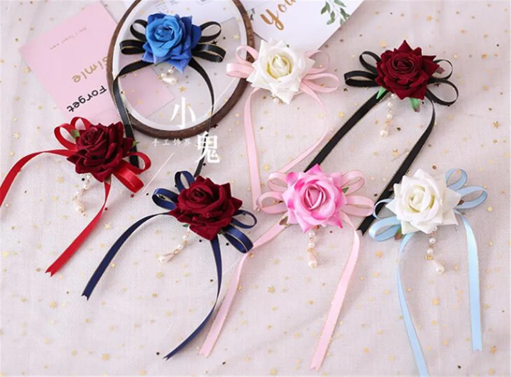 1 шт. Готическая заколка для волос ручной работы в стиле &quotЛолита&quot KC &quot