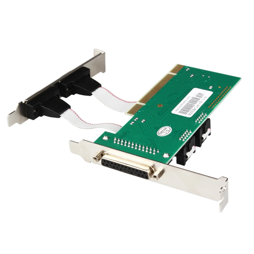

PCI Express Card Multi 2 Ports RS-232 DB-9 Serial + 1 Port DB 25 Parallel Printer PCI Controller Express Controller Card
