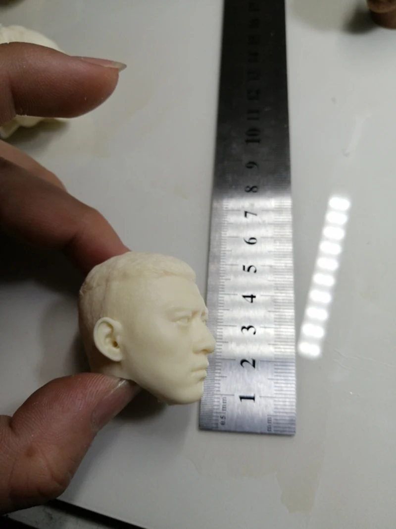 Масштаб 1/6 Красное море управление мужской солдат Неокрашенная голова Для