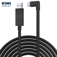 kiwi design updated 16ft5m usb3 0 to type c for quest 2 link cable high speed data transfer for oculus quest 2 usb c cable
