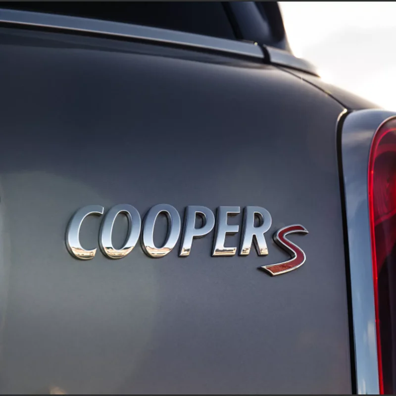 Металлические 3D наклейки эмблема для кузова автомобиля Mini Cooper S F56 R57 R58 R50 R53 R56 R60 F55
