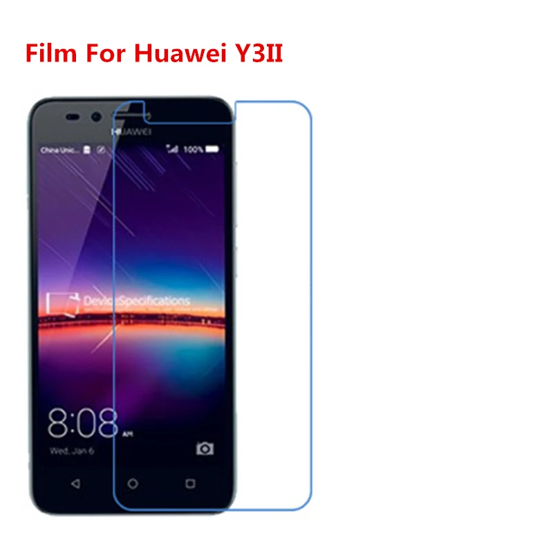 

1/2/5/10 шт. ультратонкая прозрачная защитная пленка для HD ЖК-экрана с тканевой пленкой для очистки для Huawei Y3II.