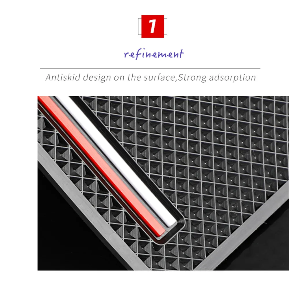 Автомобильный Противоскользящий коврик для приборной панели липкий