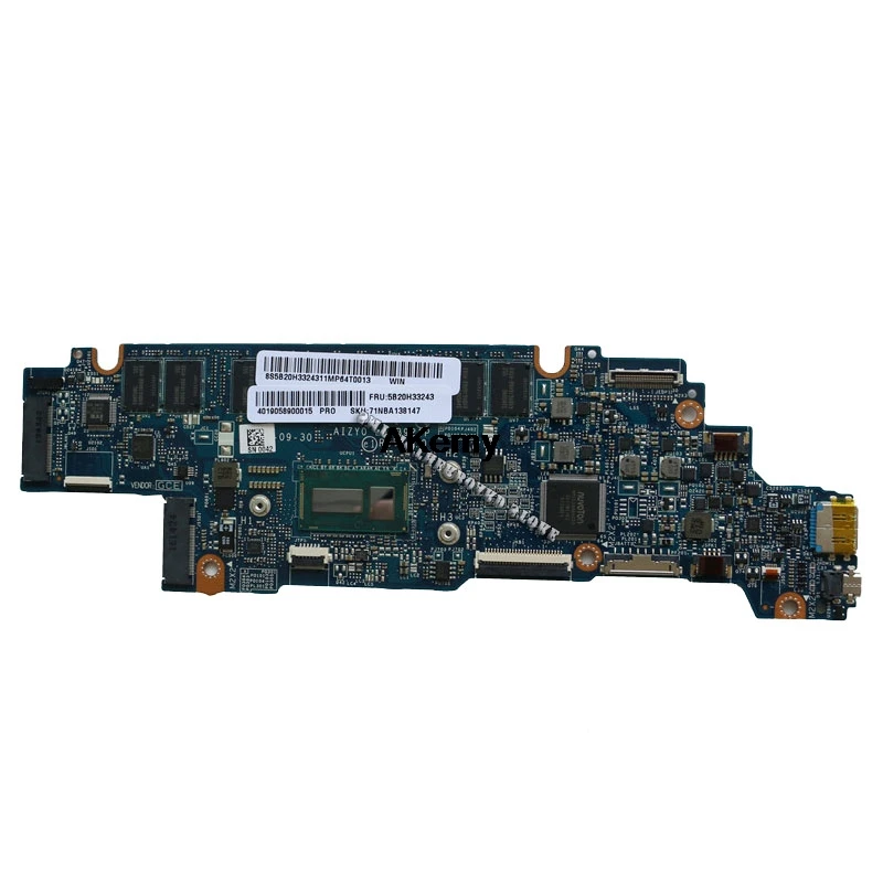 la b921p mothebroard for lenovo yoga 3 1170 yoga 3 11 laptop motherboard aizy0 la b921p w 5y10c cpu 8gb ram original test free global shipping