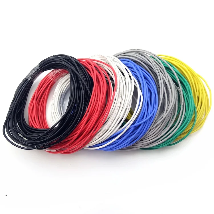 Силиконовый резиновый провод 1 м 30AWG электронный медный изолированный
