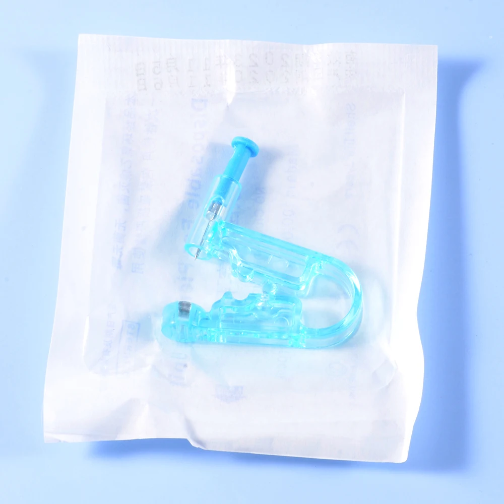 Disposable Sterile Ear Piercing Unit Cartilage Painless Healthy With Stud Asepsis Gun New Piercer Tool | Украшения и аксессуары