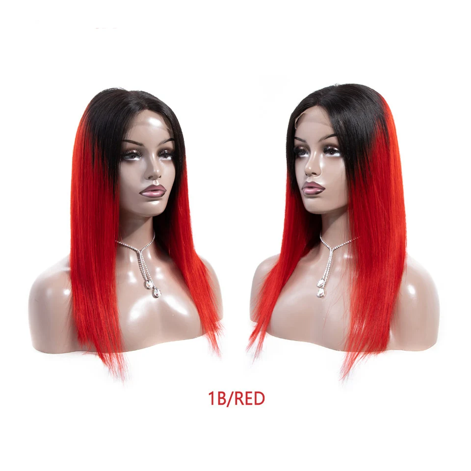 Накладные человеческие волосы 1B/синий/фиолетовый/зеленый/красный прямые