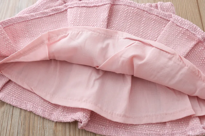 Детский костюм коллекция 2019 года осеннее пальто с жемчужным воротником для