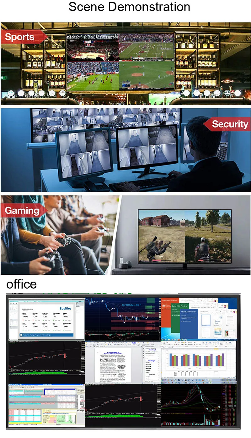 HDMI 4x1 Quad MultiView HDMI коммутатор 4 в 1 выход видео конвертер 1080P PIP изображение в картинке бесшовный коммутатор 5 модель ПК к телевизору