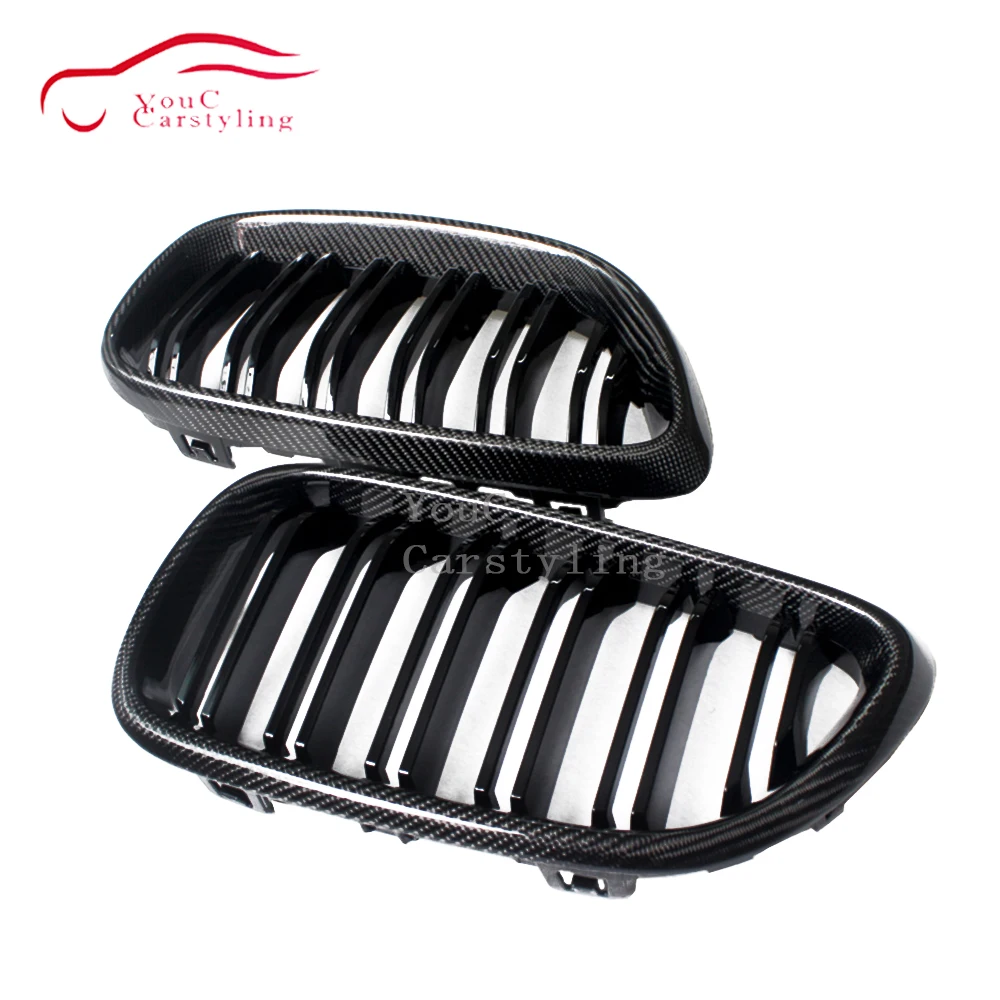Решетка радиатора переднего бампера из углеродного волокна для BMW 2 series F22 F23 F87 M2
