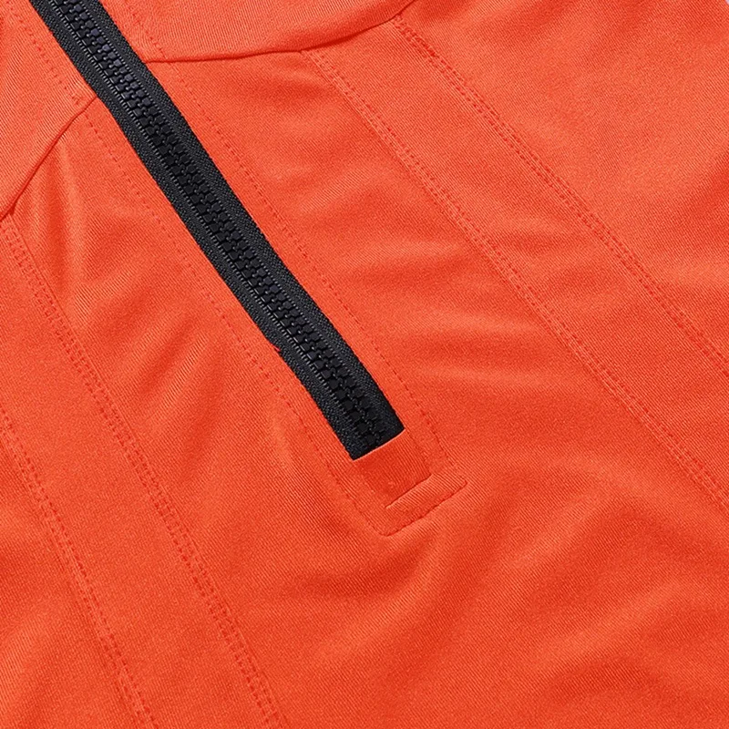 

Fashion Slim Waist Jumpsuit Women's Long-Sleeved Zipper Stitching Jumpsuit