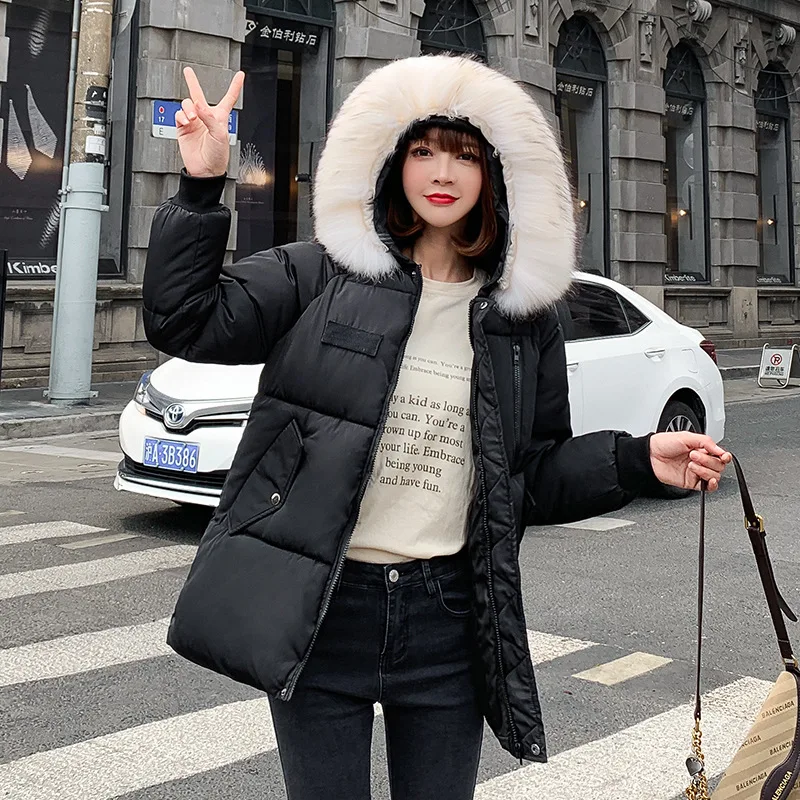 Женская теплая хлопковая стеганая куртка 2019 Новое поступление женские зимние